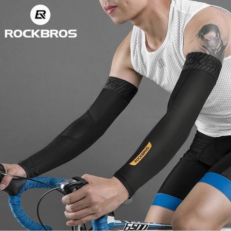 Mangas de ciclismo deportes proteccion UV Rockbros XT023W-1