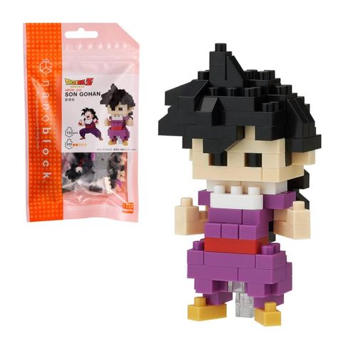 FIGURA NANOBLOCK SERIE DRAGON BALL Z DE BANDAI - GOHAN-0