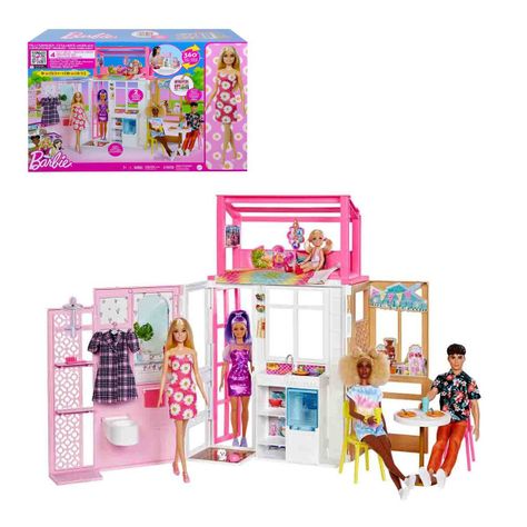 Barbie Casa Glam Con Muñeca-0