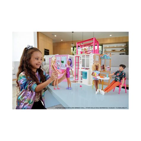 Barbie Casa Glam Con Muñeca-1