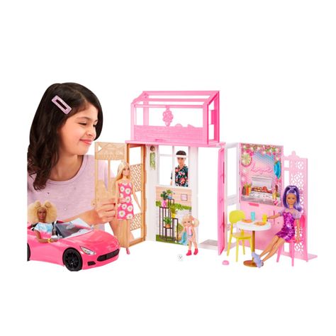 Barbie Casa Glam Con Muñeca-2