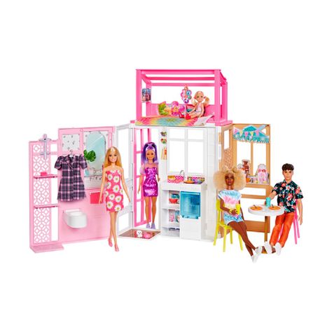 Barbie Casa Glam Con Muñeca-8