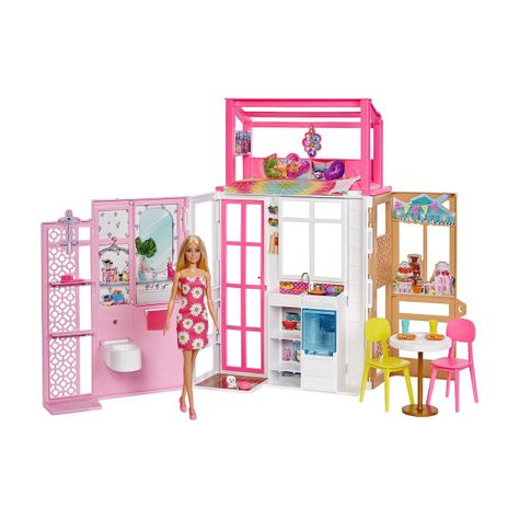 Barbie Casa Glam Con Muñeca-9
