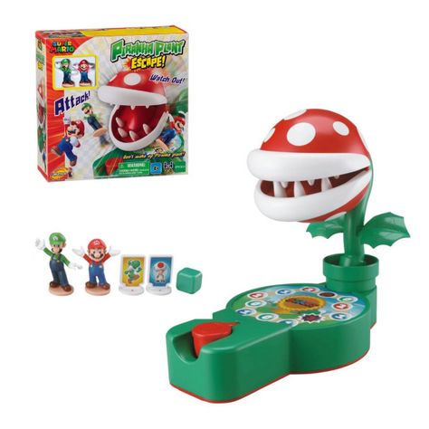 JUEGO ESCAPE PLANTA PIRAÑA SUPER MARIO-0