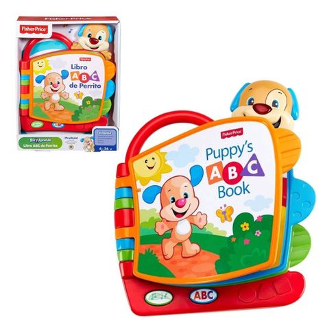 Fisher Price Rie Y Aprende Libro Abc De Perrito-0