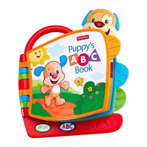 Fisher Price Rie Y Aprende Libro Abc De Perrito-2