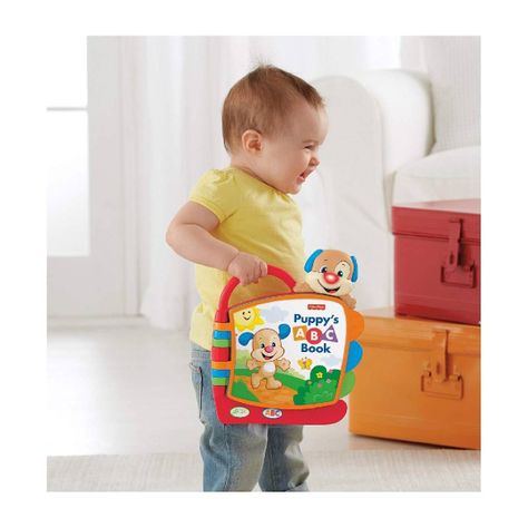 Fisher Price Rie Y Aprende Libro Abc De Perrito-4