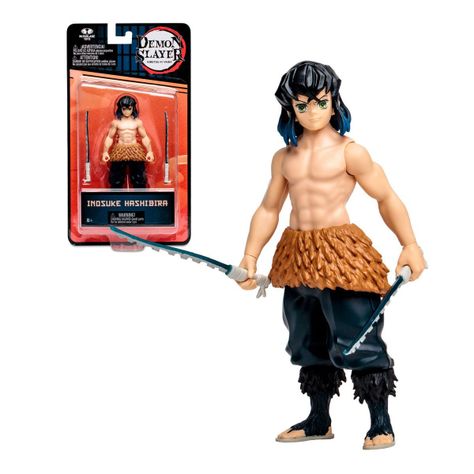 Figura Demon Slayer 13 Cm - Inosuke Hashibira-0
