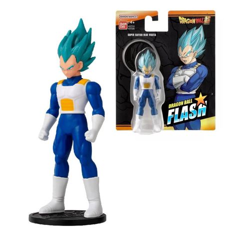 Figura 10 Cms Dragon Ball - Super Saiyan Blue Vegeta-0