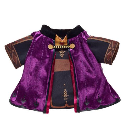 Peluche Build-A-Bear Ana Disney Frozen 2 Con Traje Y Zapatos-2