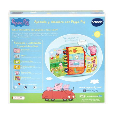 Vtech Aprendo Y Descubro Con Peppa-3