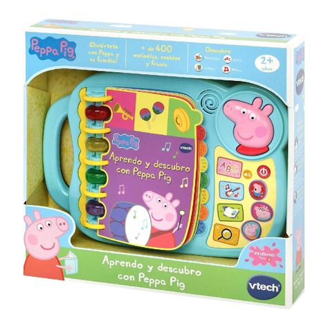 Vtech Aprendo Y Descubro Con Peppa-5