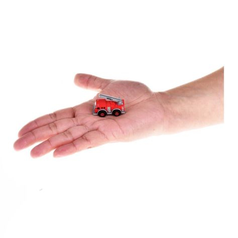 Micro Vehiculo Metalico Tonka De 4 Cms En Cajita Contenedora-1