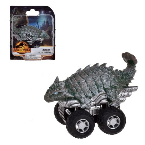 Dinosaurio Vehiculo Pullback Jurassic World Dominion - Ankyl-0