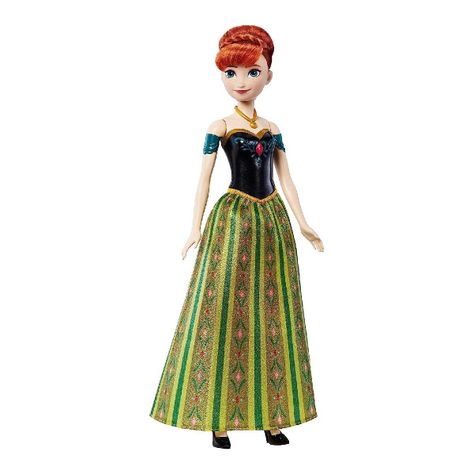 Disney Frozen Muñeca Anna Canciones Mágicas Español-4