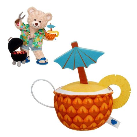 MUÑEQUERA PIÑA COLADA BUILD-A-BEAR-0