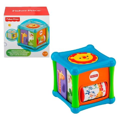 Fisher Price Cubo Animalitos De Actividades-0