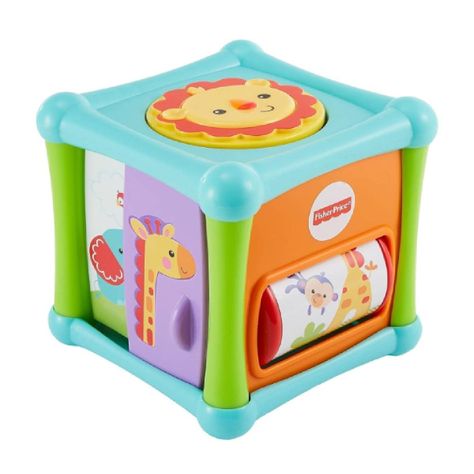 Fisher Price Cubo Animalitos De Actividades-4
