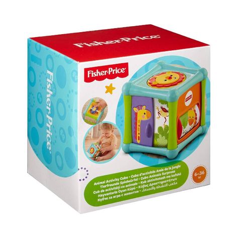 Fisher Price Cubo Animalitos De Actividades-5