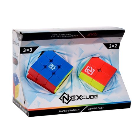 PACK CUBOS 3X3 Y 2X2 NEXCUBE-3