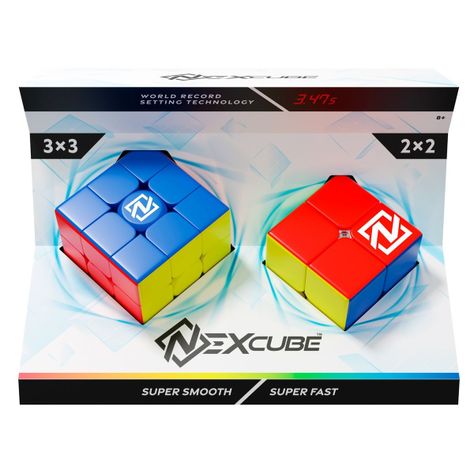 PACK CUBOS 3X3 Y 2X2 NEXCUBE-4