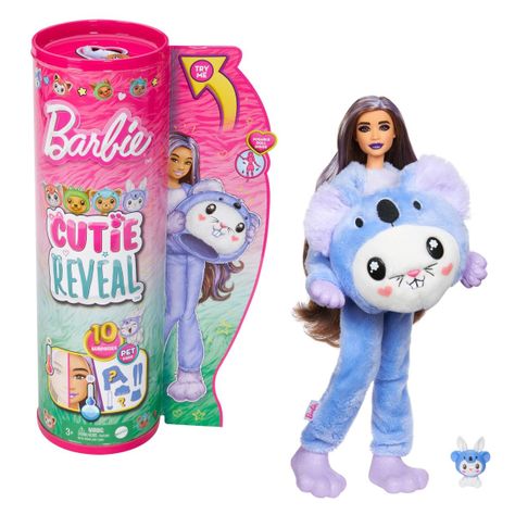 Barbie Cutie Reveal Disfraces Divertidos - Conejo/Koala-0