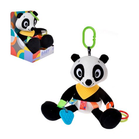 PELUCHE PANDA CON SONAJERO Y MORDEDOR-0