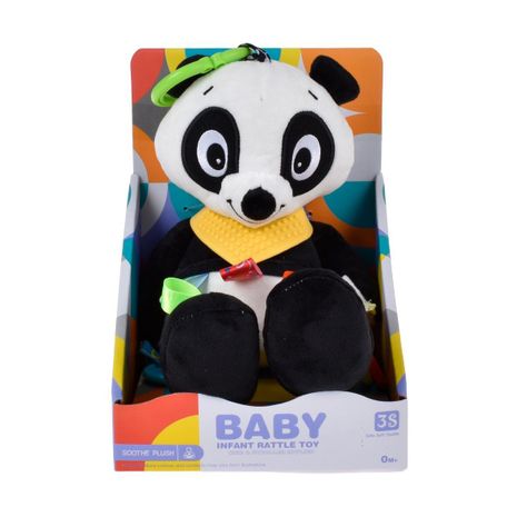 PELUCHE PANDA CON SONAJERO Y MORDEDOR-3