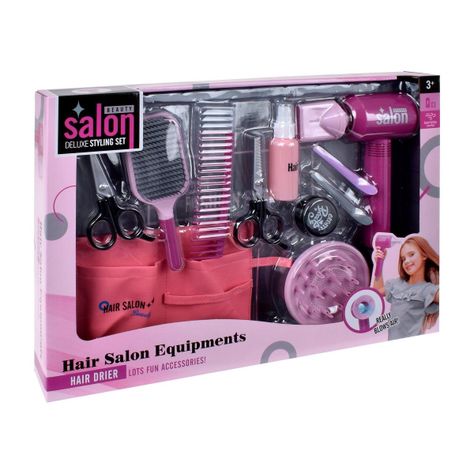 PLAYSET SALON DE BELLEZA PROFESIONAL CON 11 PIEZAS-2
