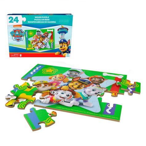 PAW PATROL PUZZLE MADERA 24 PIEZAS-0