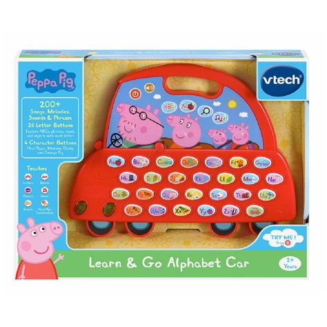 Vtech El Coche Alfabeto De Peppa-2
