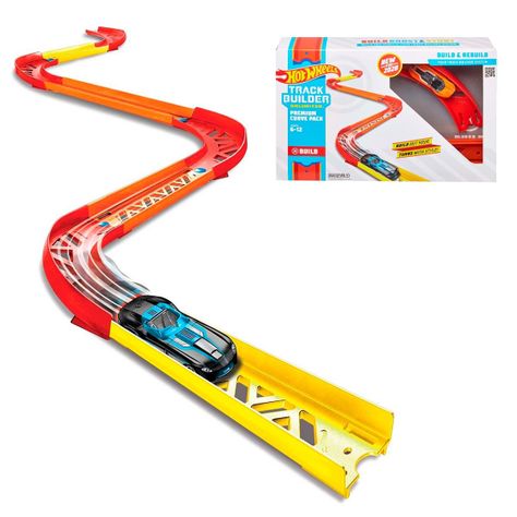 Hot Wheels Componentes - Conjunto De Curvas Premium-0