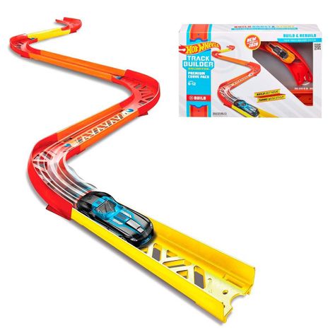 Hot Wheels Componentes - Conjunto De Curvas Premium-2