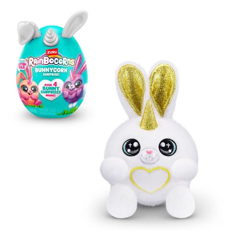 HUEVO BUNNYCORN RAINBOCORNS - PLATEADO-0