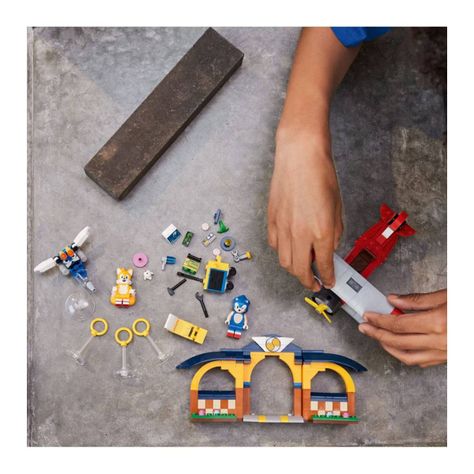 Taller Y Avi√Ìn Tornado De Tails Lego Sonic-2