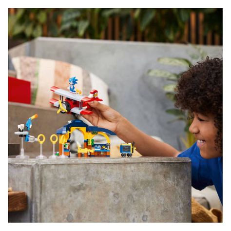 Taller Y Avi√Ìn Tornado De Tails Lego Sonic-4