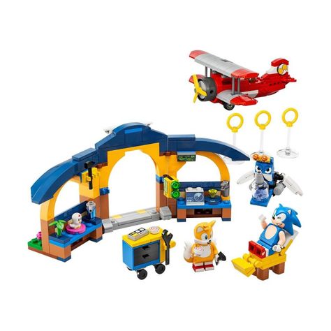 Taller Y Avi√Ìn Tornado De Tails Lego Sonic-5