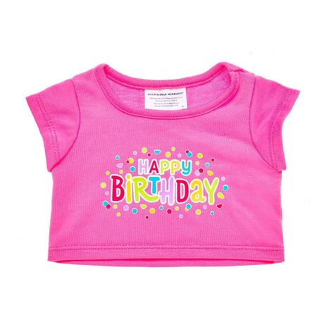 Polera Cumpleaños Rosada V2 Build-A-Bear-1