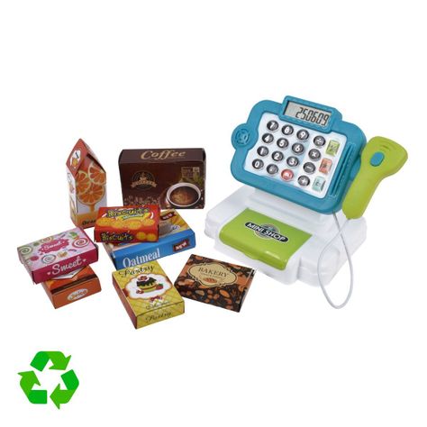 Playset Maquina Registradora Con Canasta Y Accesorios-1