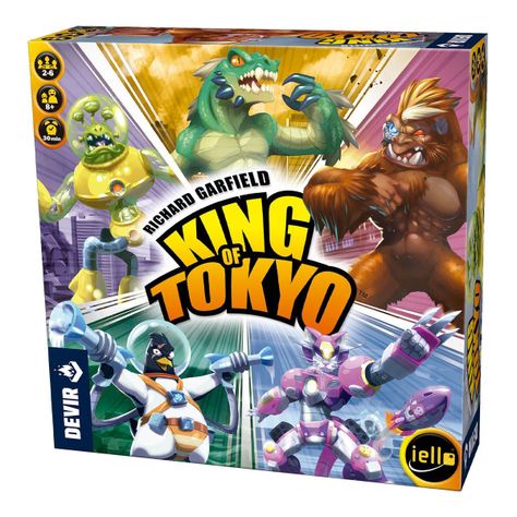 Juego De Mesa King Of Tokyo 2Da Edicion-8