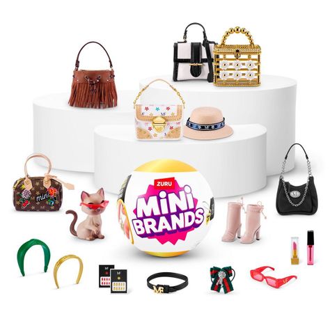 BOLA MINI BRANDS CON 5 SORPRESAS SERIE mini fashion DE ZURU-3
