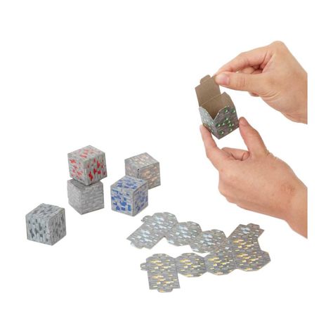 Minecraft Vanilla Core Figura De 8 Cm Con Dinåmica De Coche-2