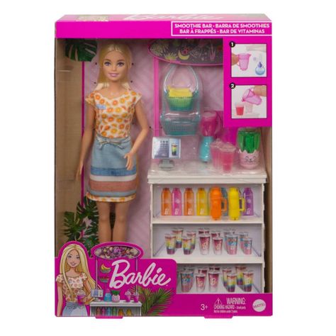 BARBIE SET DE JUGOS TROPICALES MATTEL-0