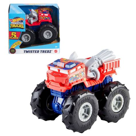 Hot Wheels Monster Trucks Twister Tredz Mattel - 5 Alarma-0