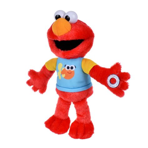Peluche Musical 33 Cm Plaza Sesamo - Canta Con Elmo-1
