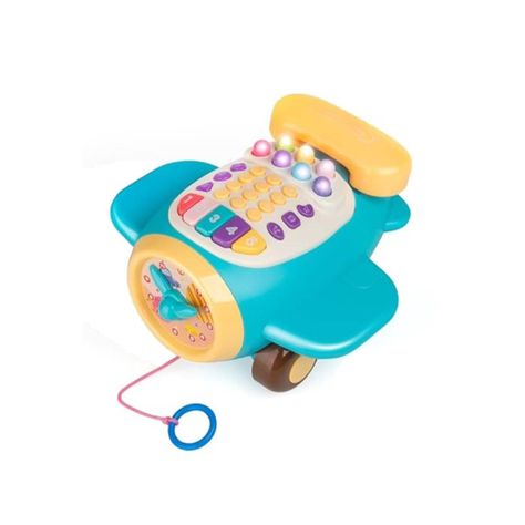 Teléfono Avión Didáctico Con Luces Y Sonidos-1