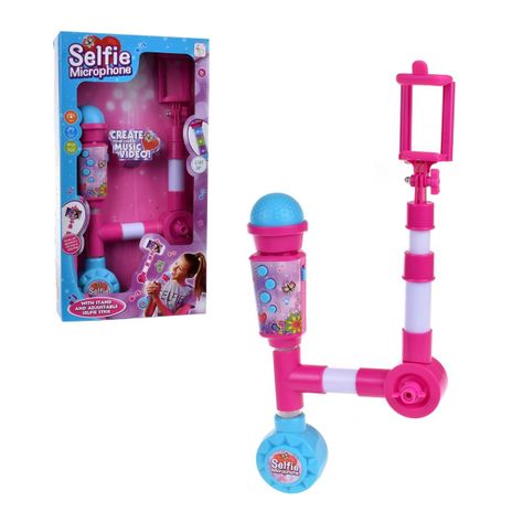Microfono Selfie Luces Y Sonido-0