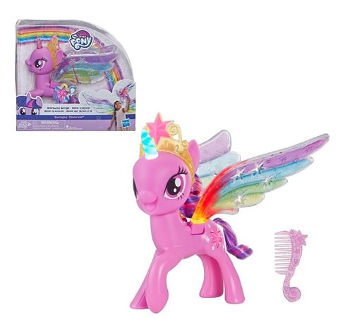 MY LITTLE PONY TWILIGHT SPARKLE ALAS ARCOIRIS HASBRO-0