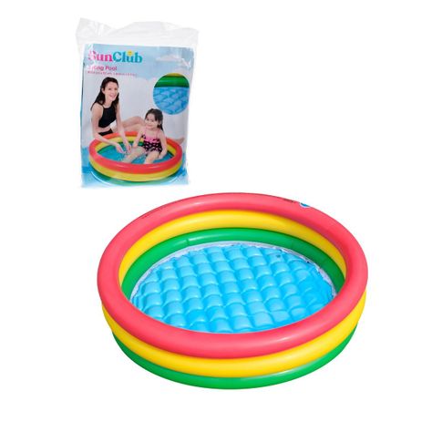 Piscina Inflable Sandia De 100x22 Cms De 3 Anillos-0
