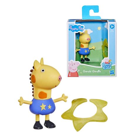 Figura Peppa Pig Amigos Divertidos - Gerald Giraffa-0